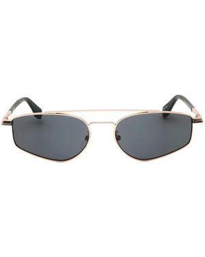 adidas Lunettes De Soleil À Monture Géométrique - White