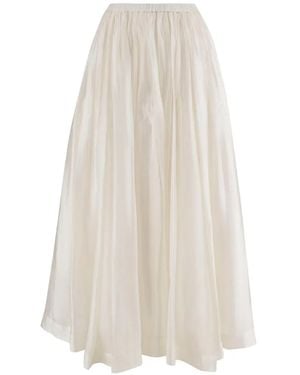 THE GARMENT Gathered-Waist Maxi Skirt - White