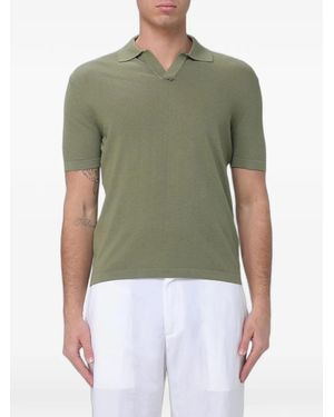 Brooksfield Short-Sleeve Shirt - Green