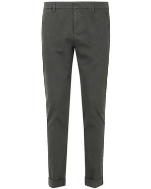Dondup Cotton Chino Trousers - Grey