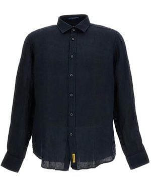 B.D. Baggies Linen Long-Sleeve Shirt - Blue