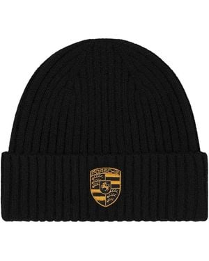 Aimé Leon Dore X Porsche Logo-Detail Beanie - Black
