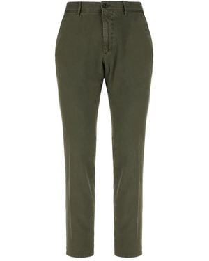Incotex Straight-Leg Trousers - Green