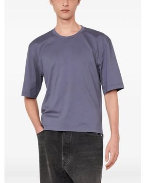 Officine Generale Crew-Neck T-Shirt - Blue