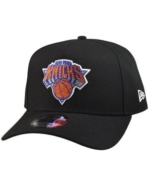 KTZ New York Knicks 9Forty Baseball Cap - Black