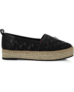 Philipp Plein Quilted Espadrilles - Black