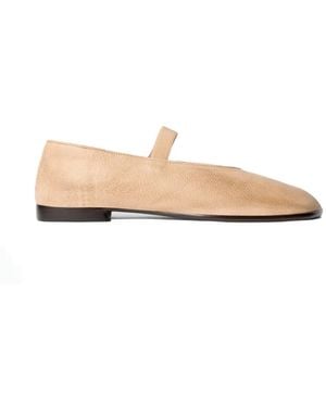 Lemaire Square-Toe Ballet Flats - Multicolour