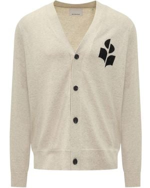 Isabel Marant Elvin Cardigan - Natural