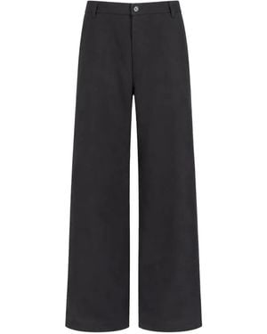 Societe Anonyme 2K Wide-Leg Pants - Black