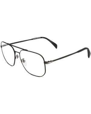 David Beckham Pilot-Frame Glasses - White