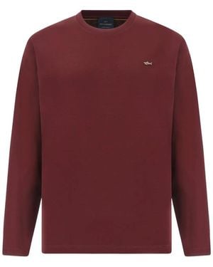 Paul & Shark Aqua Touch Long-Sleeve T-Shirt - Red