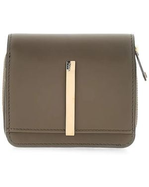 Tod's Logo-Plaque Leather Wallet - Brown