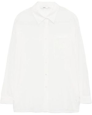 B+ AB Long-Sleeved Shirt - White