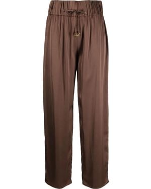 Aeron Broek Met Trekkoord - Bruin