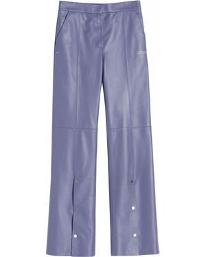 Off-White c/o Virgil Abloh Snap Split Flared Pants - Blue