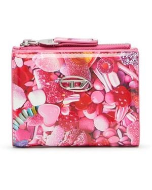 DIESEL Play Wallet - Pink
