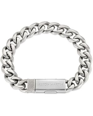 Aston Martin Gourmette-Chain Bracelet - Metallic