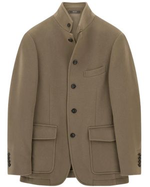 BOGGI Wollen Sailorjas - Bruin