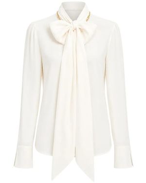 Ted Baker Tie-Neck Blouse - White