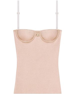 Courreges Lingerie Interlock Top - Pink