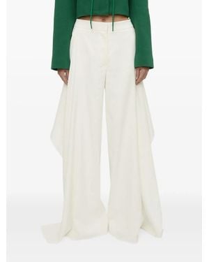 Christopher Esber Pantalones Release - Blanco