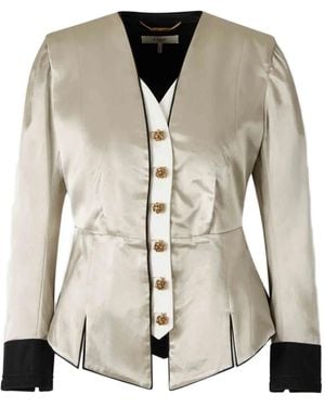 Chloé Buttoned Jacket - Natural