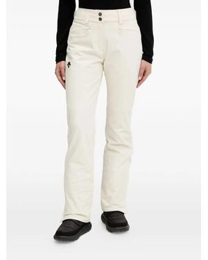 Descente Zip Detail Ski Bottoms - White