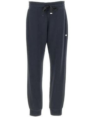 Colmar Drawstring-Waistband Elasticated-Cuff Pants - Blue