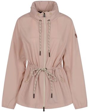 Moncler Soulare Hooded Jacket - Pink
