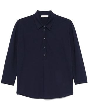 Zanone Cotton Blouse - Blue