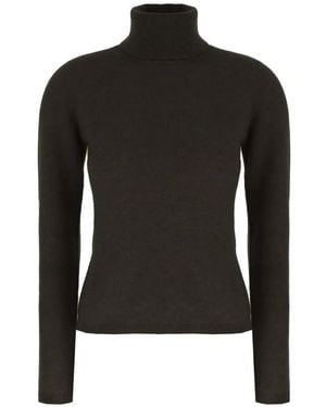 Vanisé Roll-Neck Cashmere Jumper - Black