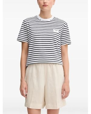 GANT Bermudas con cinturilla elástica - Blanco