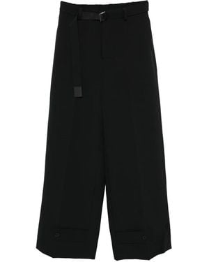Sacai Matelasse Trousers - Black