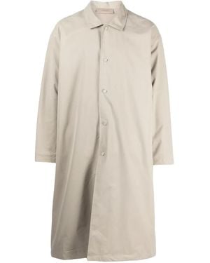 Fear Of God Twill-Weave Single-Breasted Coat - Natural