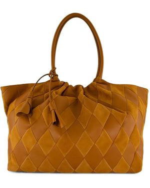 Zimmermann Cloud 91 Leather Tote Bag - Brown