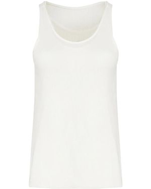 Osklen Scoop-Neck Tank Top - White