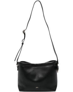 A.P.C. Drawstring Shoulder Bag - White