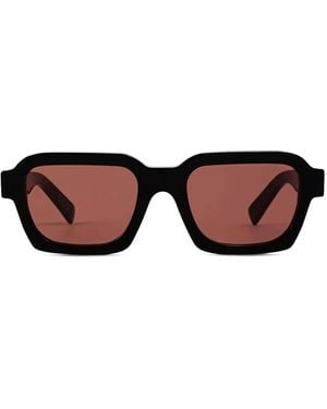 Retrosuperfuture Rectangle-Frame Sunglasses - Brown