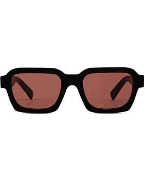 Retrosuperfuture Rectangle-Frame Sunglasses - Brown