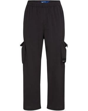KARL LAGERFELD Cargo Trousers - Blue