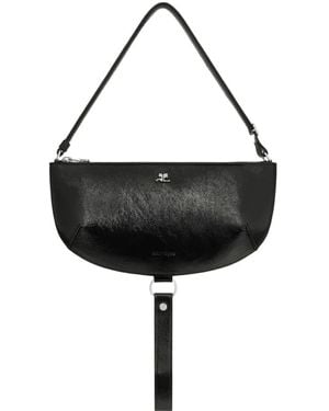Courreges Borsa A Spalla Holy Eclipse - Nero