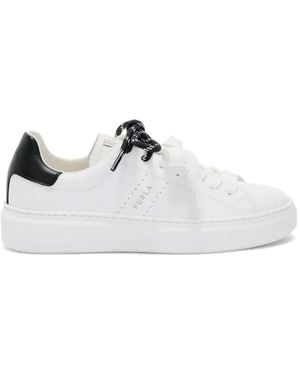 Furla Hype Lace-Up Sneakers - White