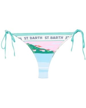 MC2 Saint Barth Mariele Bikini Bottoms - Blue