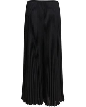 Semler Pleated Midi Skirt - Black