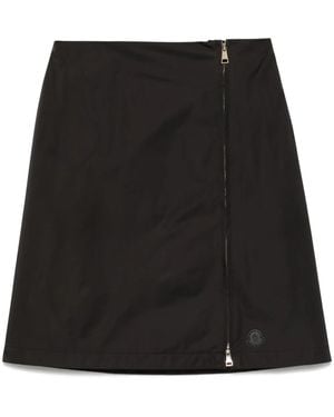 Moncler Zipped Midi Skirt - Black