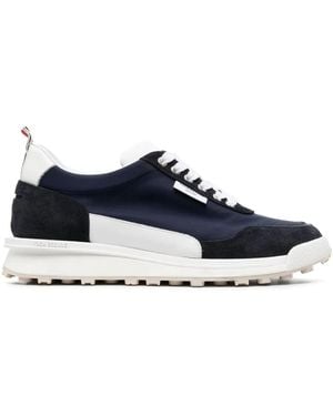 Thom Browne Tech Nylon Alumni Sneakers - Blue