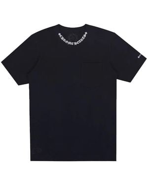 Chrome Hearts Neck-Logo T-Shirt - Black