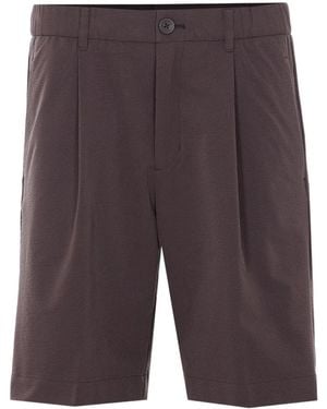 Herno Elasticated Lateral Pockets Shorts - Grey