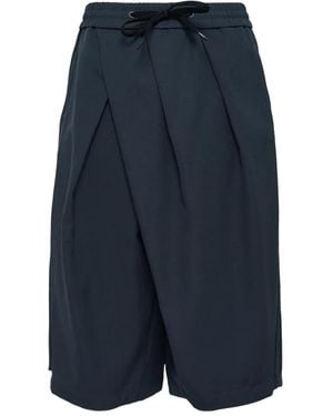 NAMESAKE Pantalones cortos Reid con pinzas - Azul