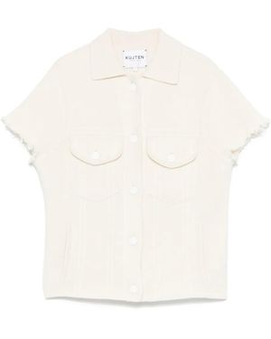 Kujten Cashmere Shirt - White